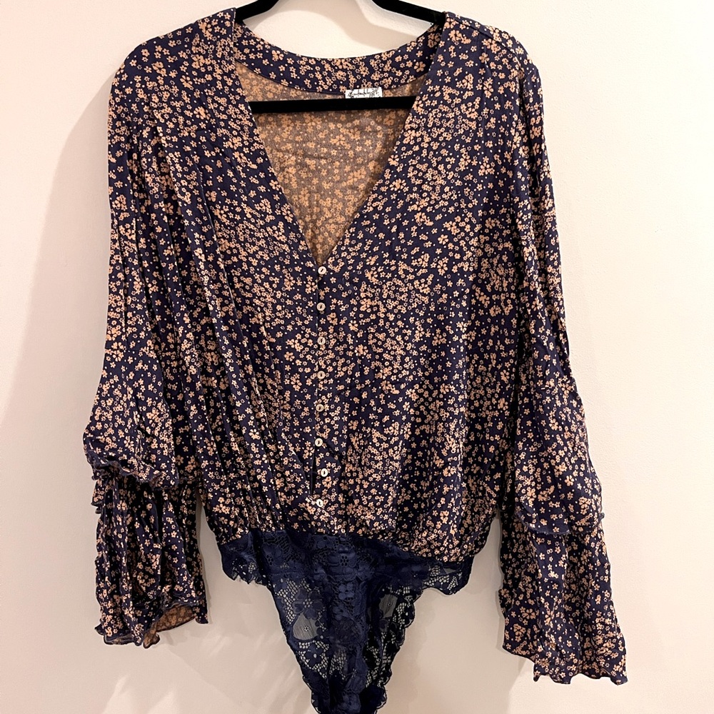 Free People bohemian bodysuit